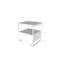 Jair 45cm W Manufactured Wood Bedside Table