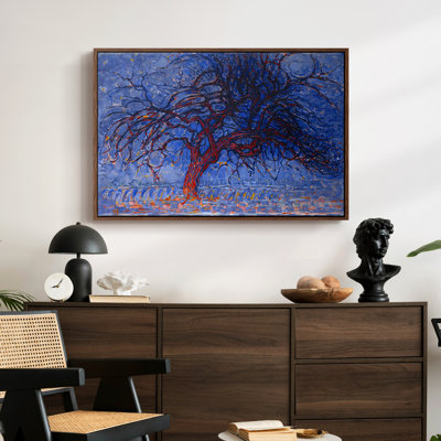 The Red Tree, 1909-Piet Mondrian-Framed Gallery Wrapped Canvas