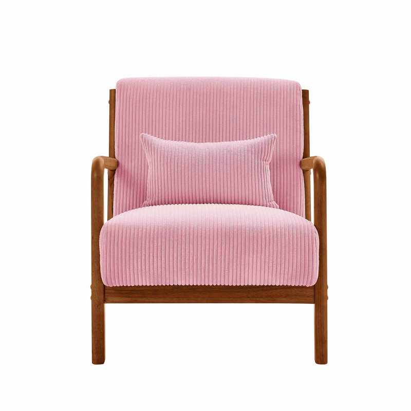 Chaise longue en bois, Rose