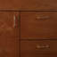 Armoire de rangement pratique en pin
