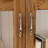 Display Cabinet With Tempered Glass Door And Exquisite Carvings-5474116