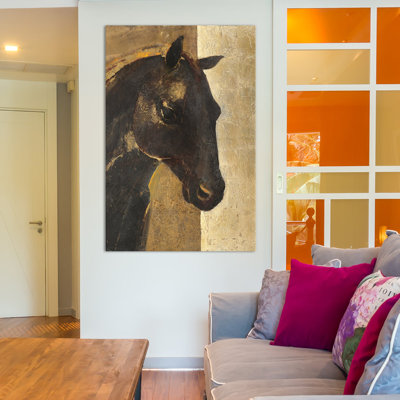 Cheval de troie i. a, reproduction d’art sur toile tendue