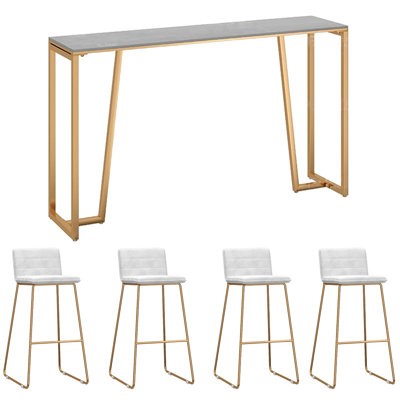 Luxury-luxurious fashion bar stools and tables