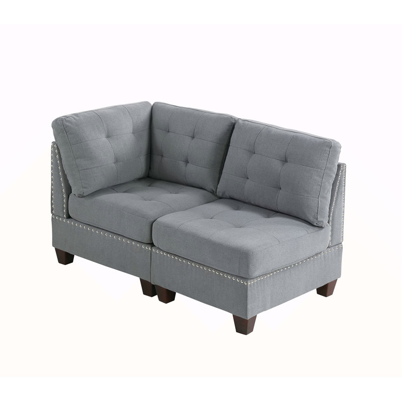 ENSEMBLE MODULAIRE - 2 pièces en gris