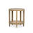 Devin Solid Wood Tray Top End Table