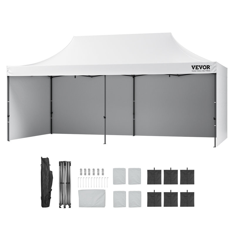 20 Ft. W x 10 Ft. D Steel Party Tent
