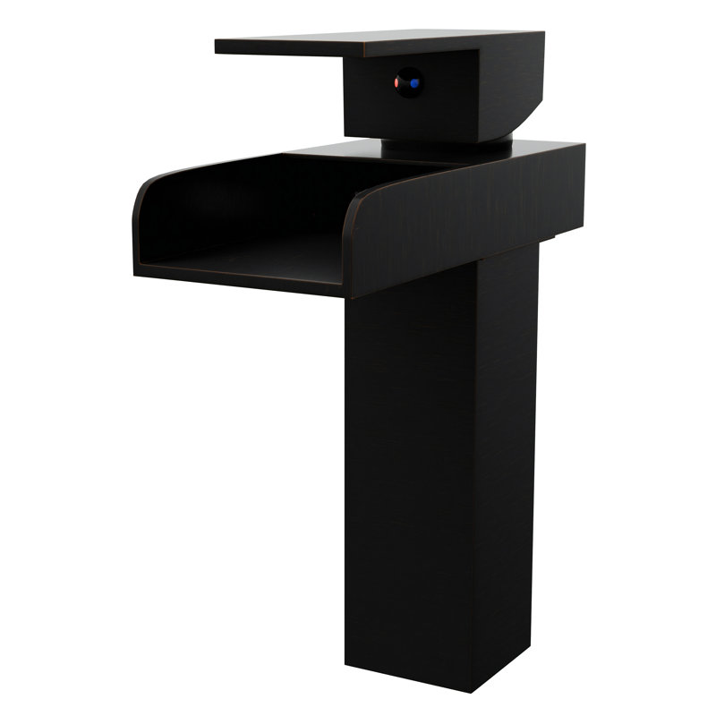 Robinet de salle de bain un trou Craven, Bronze huilé