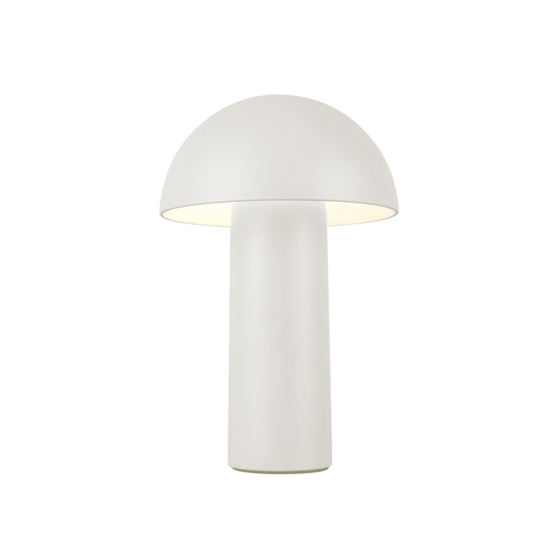 Setas 6-In LED Table Lamp, Cream