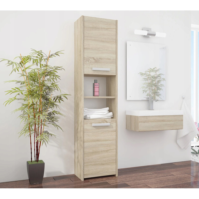 Rhoen Linen Cabinet, Walnut