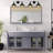 Balfor 2-Light Dimmable Matte Black Vanity Light