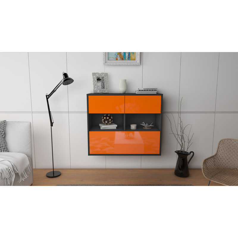 Rowles 92cm Sideboard, Orange