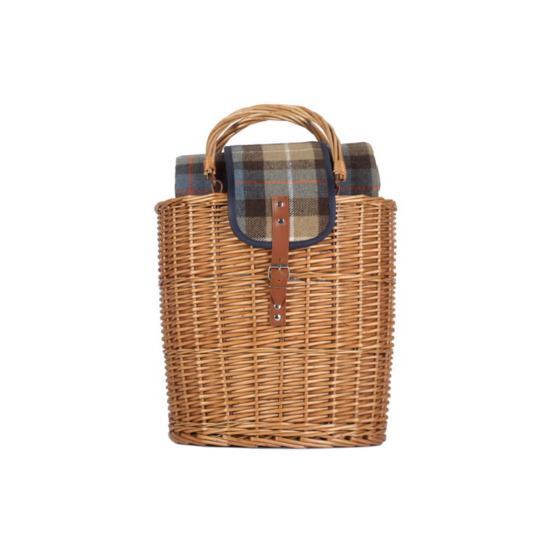 Wicker Ravenstor Lined Picnic Chiller Hamper Basket