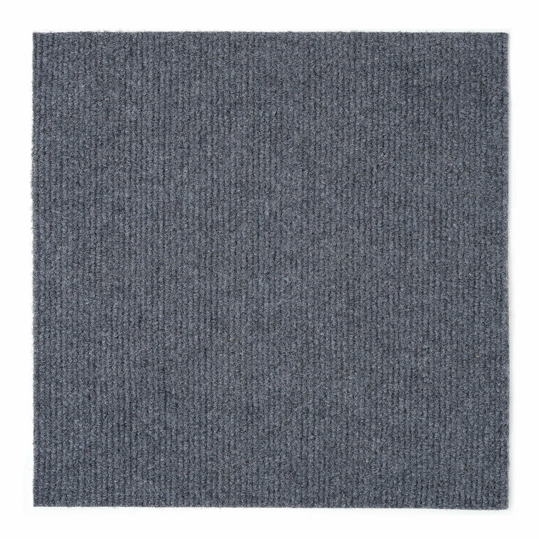 Nexus 19.7'' W x 19.7'' L Level Loop Polyester Carpet Tile