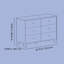 Commode 6 tiroirs California-101340278