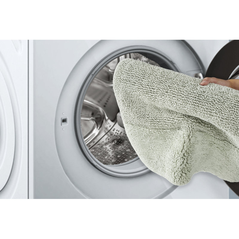 Makaylyn 100% Cotton Tufted Premium 5 Piece Bath Rug Set Machine Washable Reversible Ultra Soft & Absorbent Bathroom Rugs