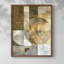 ABSTRACT Series C - Impression encadrée de qualité supérieure - Prêt à accrocher - Aucun clou requis-141327808-141327814