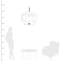 Lustre suspendu en verre de Murano Light-89403955-89403956-89403957