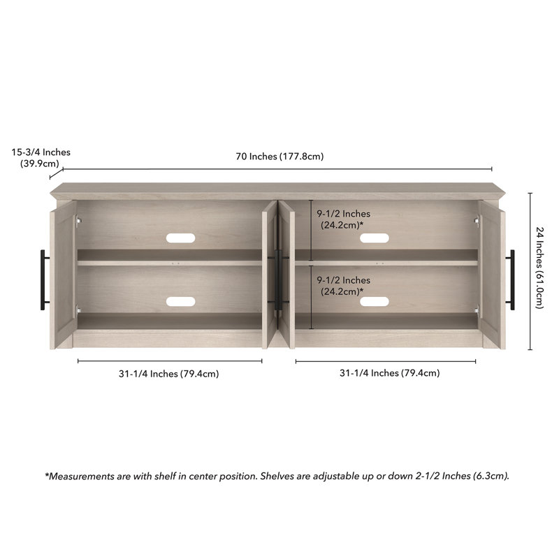 Nishant with Fireplace Included, White