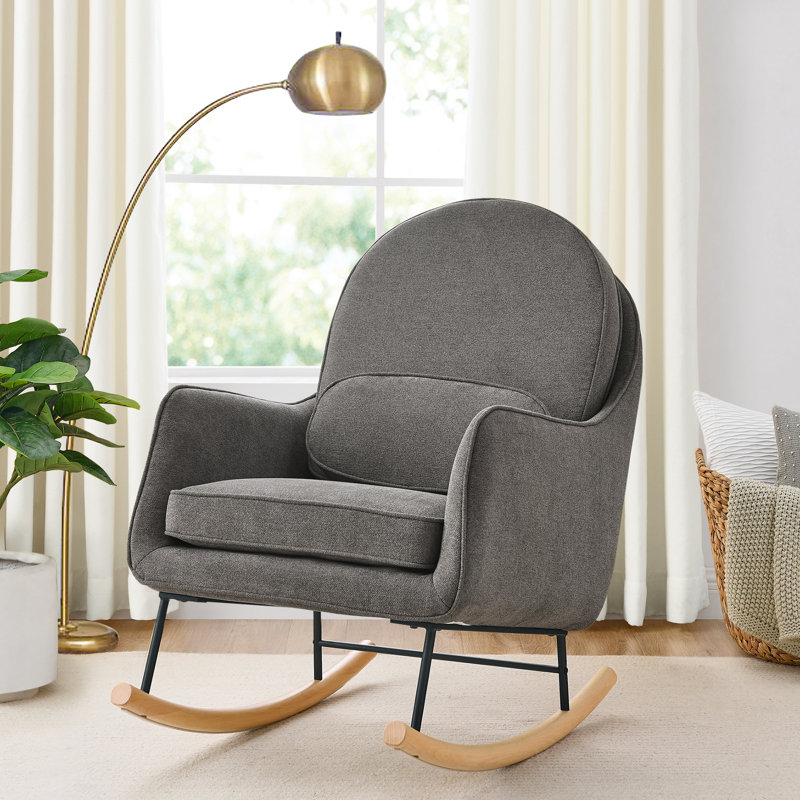 Ella Rocker, Stone Gray/Black