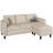 Kainon 73.6" 3-Seater Upholstered Sofa Couch-1720592764