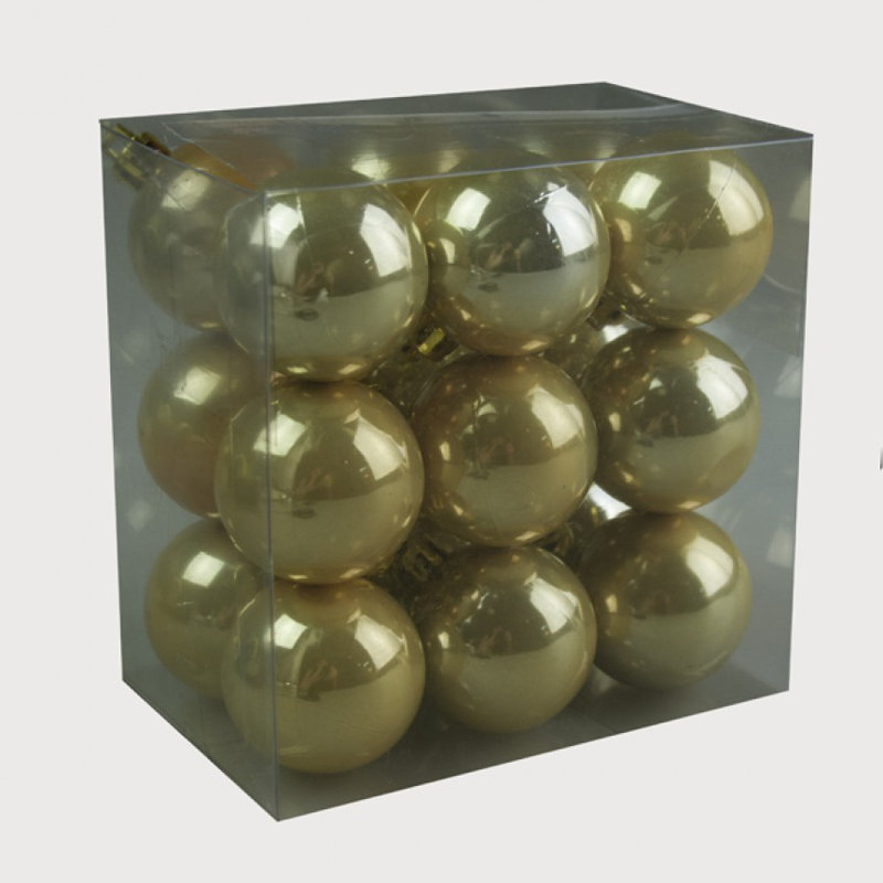 4cm Bauble, Antique Gold