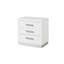 Vannida 5-N Piece Bedroom Set in Milky White-1200473733