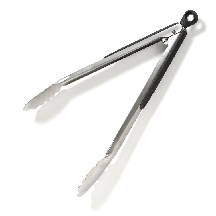 Kitchen tongs, stainless steel, 35cm, Good Grips - OXO