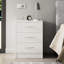 2X Bedside Table With 3 Drawers-1349885338