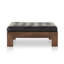 Repose-pieds en cuir véritable Ellinor-87472376