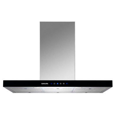 Hotte murale 29,75 "850 CFM à conduit en acier inoxydable