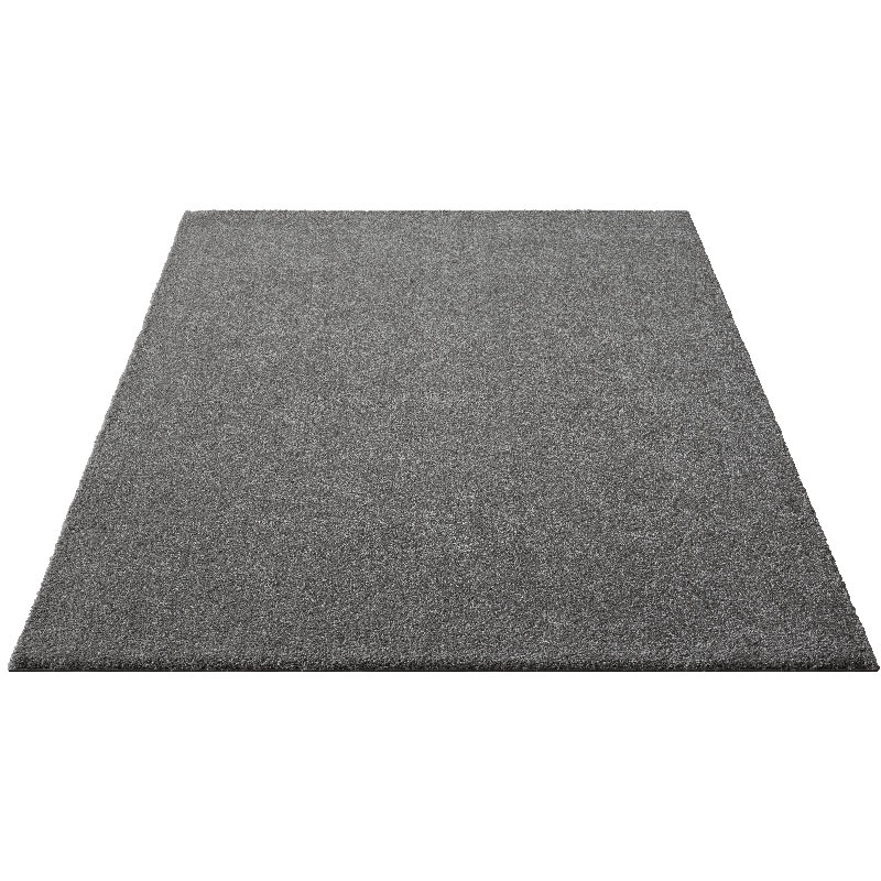 Pallvi Solid Colour Machine -made Area Rug, Grey/Brown/Blue, Rectangle 60 x 110cm