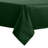 Ultimate Textile -5 Pack- Herringbone - Fandango 48 X 72-Inch Rectangular Tablecloth, Hunter Green