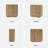 Commode 3 tiroirs l 32,2 po Dorcus-312552982