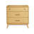 Ashlie 3 Drawer 36" W Wood Dresser-335647060