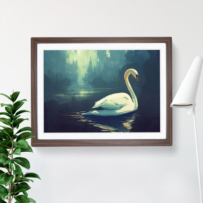 Swan Art Vol.5 1 Piece Single Picture Frame Painting
