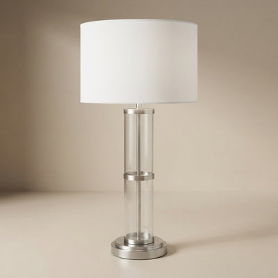 Lampe de table colonne Edison