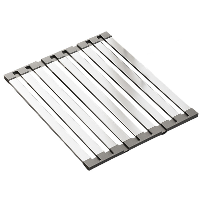 Support de drainage d'évier de cuisine en acier inoxydable, M