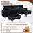 Modular Sectional Sofa, Corduroy U-Shape Sectional Couch With 2 Movable Ottoman For Living Room-46291189