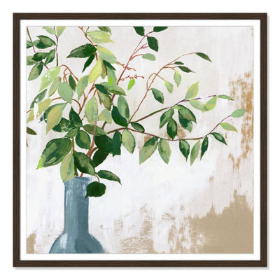Mabank "Green Fall Leaves" Painting by Asia Jensen