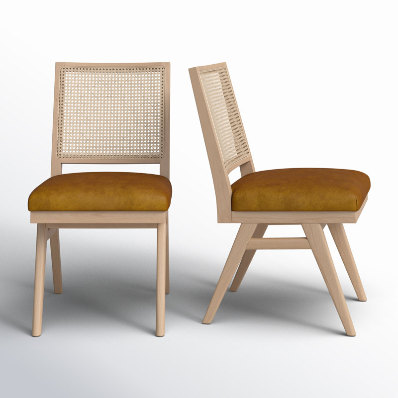 Cordual Velvet Side Chair, Brown