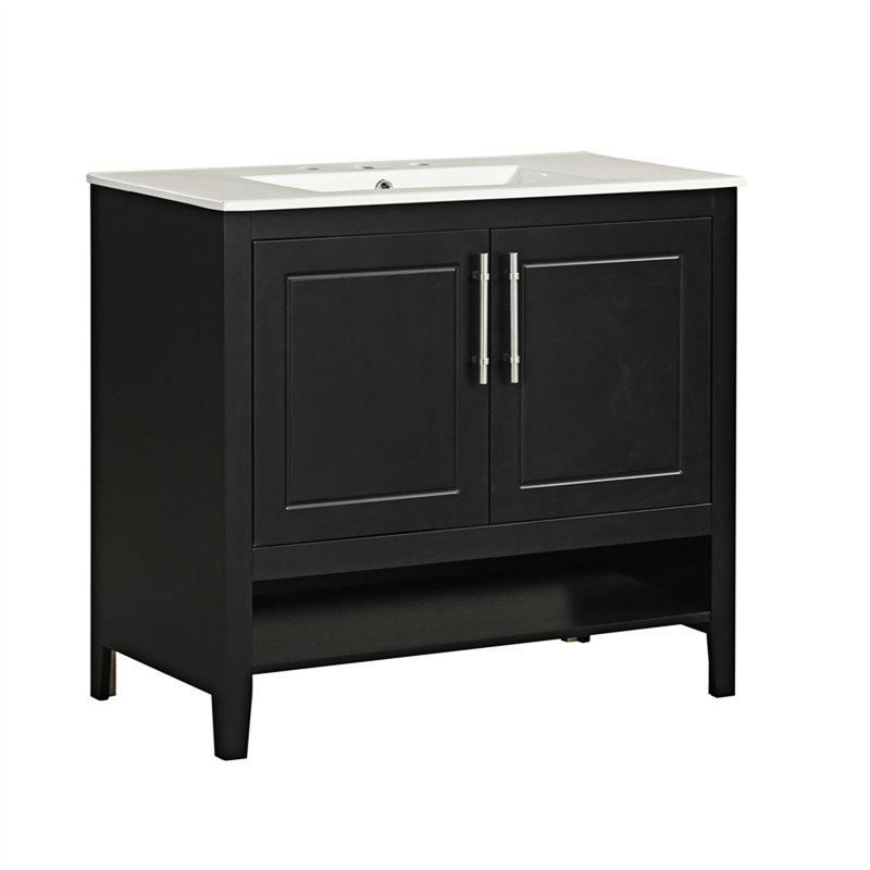 Meuble-lavabo multifonctionnel avec lavabo