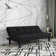 Serta Leonard 66.1" Tufted Convertible Futon Sofa