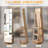 Modern Wood Jewellery Armoire With Rotating Mirror And LED Lights-98972567