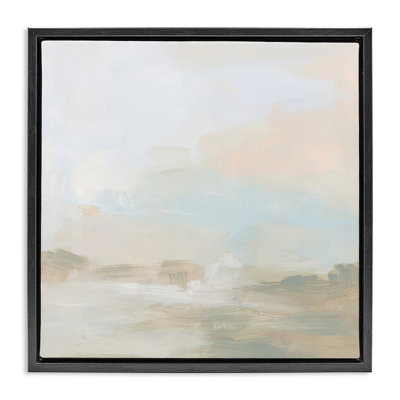 Abstrait paysage neutre moderne