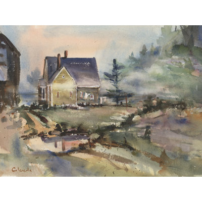 Tenina Laundry Day by Stephen Calcasola - Wrapped Canvas Print