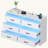 6-Drawers Dresser With LED Light and USB Port-981057797