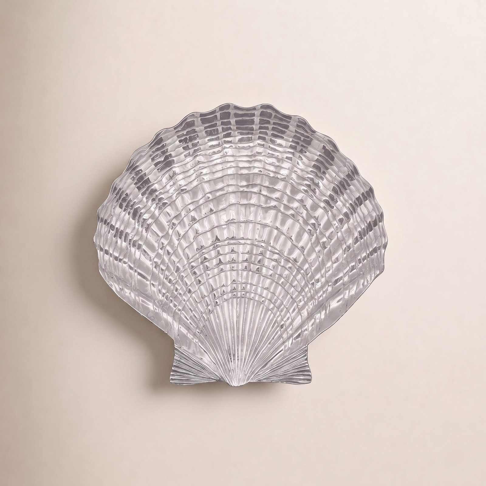 Seaside Aluminum Platter, 12.75" H x 14" W x 0.7" D