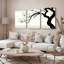   «White Cherry Blossom Branch», impression sur toile tendue sur toile, ensemble de 3-441621686