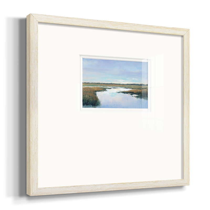 «Coastal Plains Ipremium», reproduction encadrée, H 17 po x l 17 po x P 1,25 po