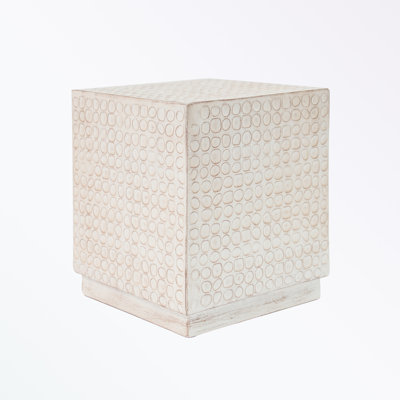 Aldo Patio MGO Cube Side Table by Latitude Run